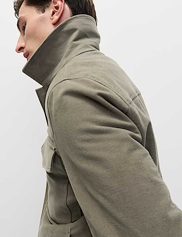 Cotton Rich Moleskin Trucker - JO