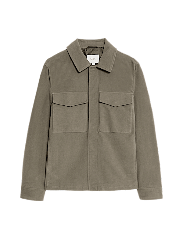 Cotton Rich Moleskin Trucker