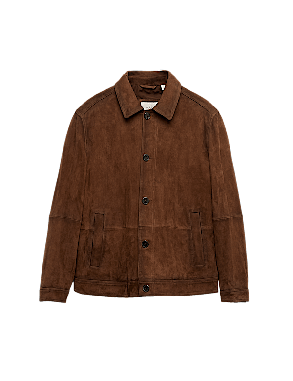 Burnished Suede Chore Jacket