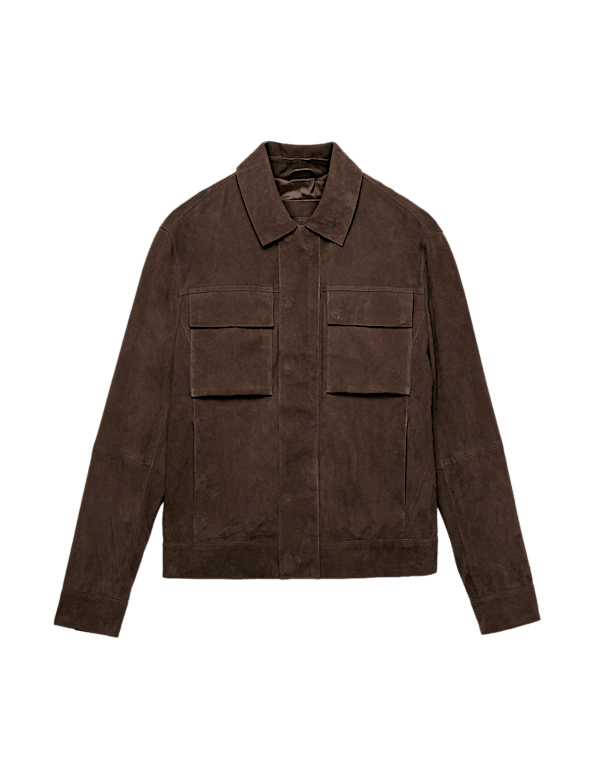 Suede Trucker Jacket