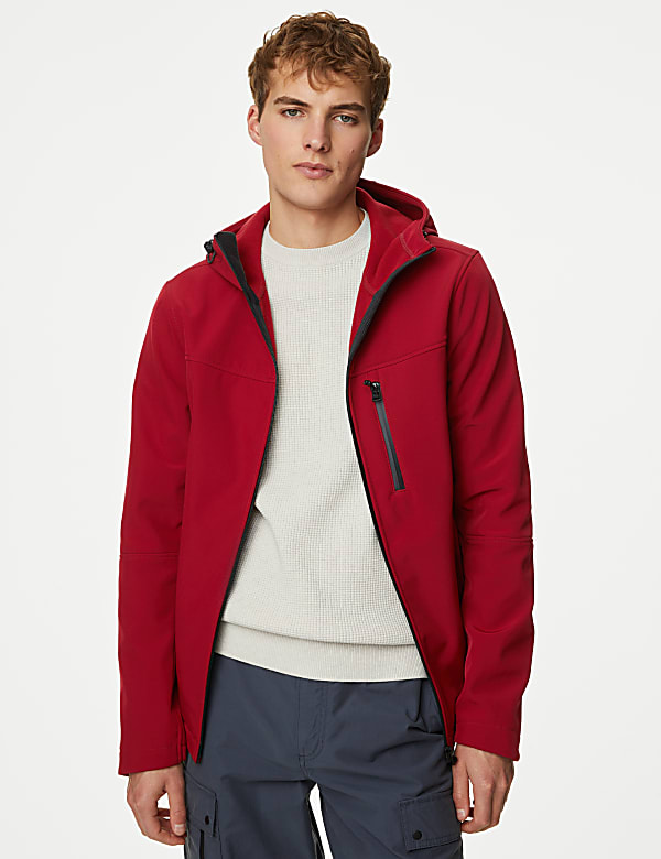 Softshell Hooded Jacket with Stormwear™