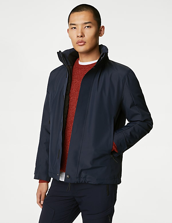 Hooded Padded Anorak with Stormwear™