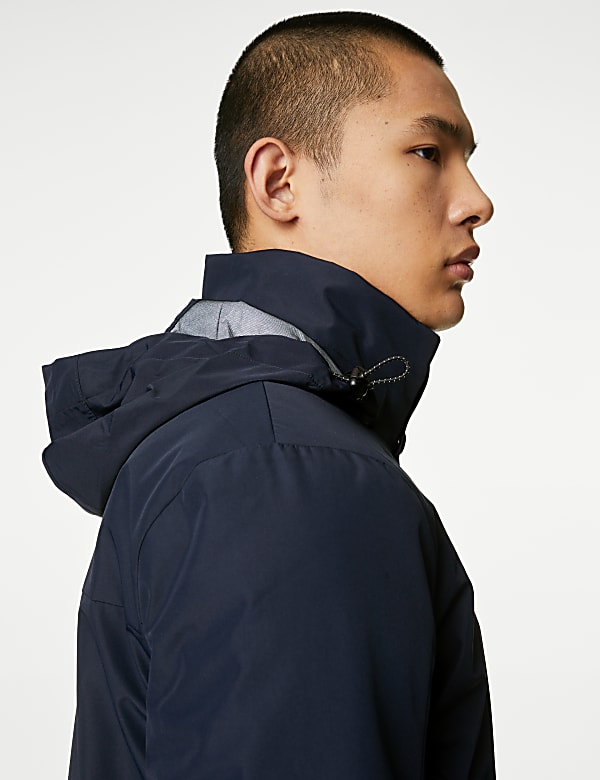 Hooded Padded Anorak with Stormwear™