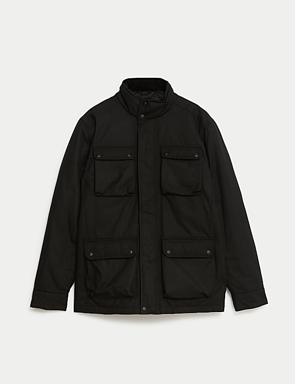 Marks and spencer wax jacket store