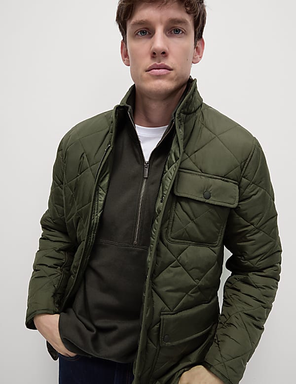 Quilted Padded Jacket with Stormwear™