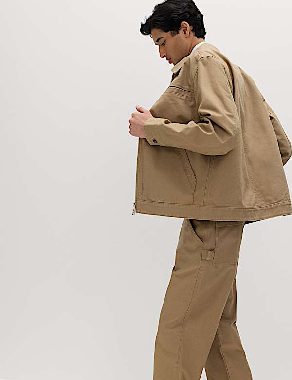 Canvas Harrington Jacket - US