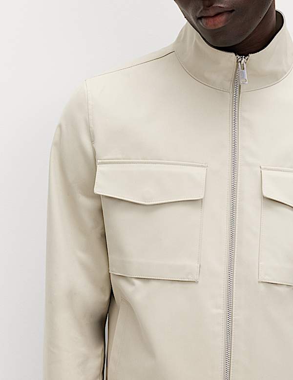 Pure Cotton Harrington Jacket - CH