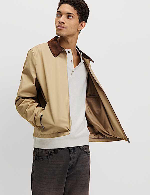 Pure Cotton Harrington Jacket - FR