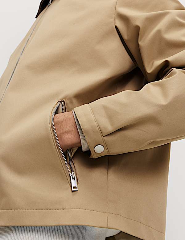 Pure Cotton Harrington Jacket - FR