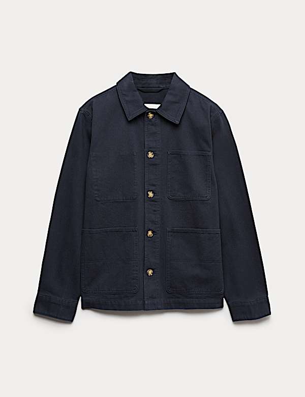 Pure Cotton Chore Jacket - JE