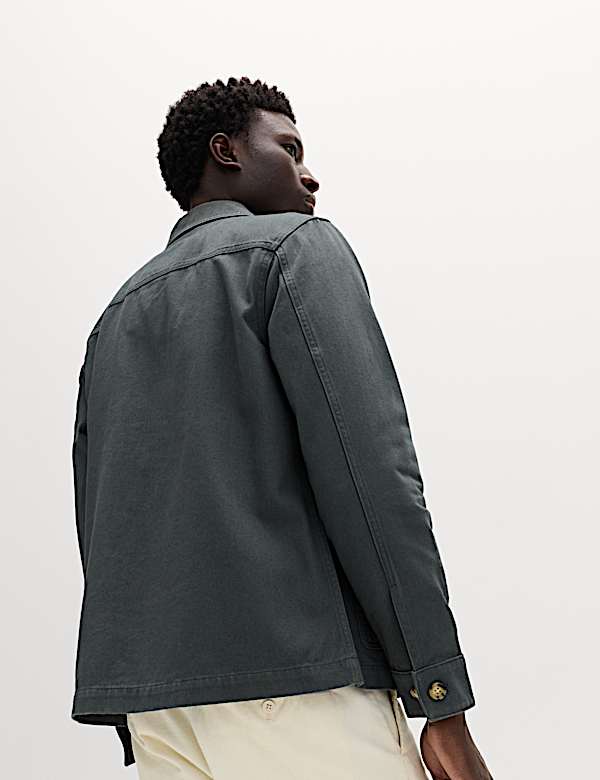 Stevig zuiver katoenen jasje - BE