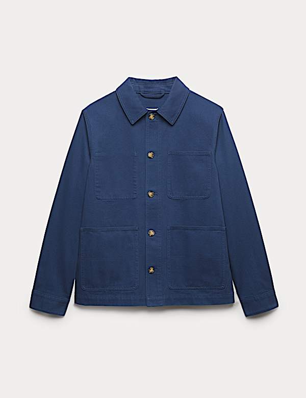 Pure Cotton Chore Jacket - SE