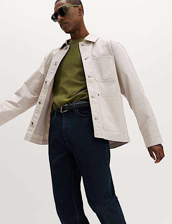 Pure Cotton Utility Jacket - US