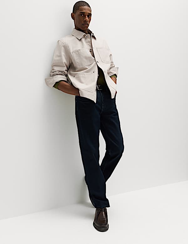 Pure Cotton Utility Jacket - US