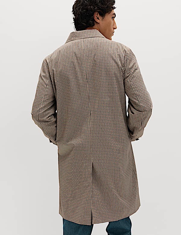 Pure Cotton Check Mac with Stormwear&trade; - JO
