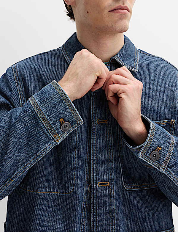 Denim 3 Pocket Chore Jacket - EE