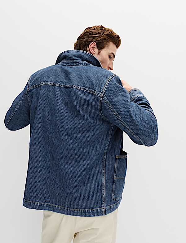 Denim 3 Pocket Chore Jacket - EE