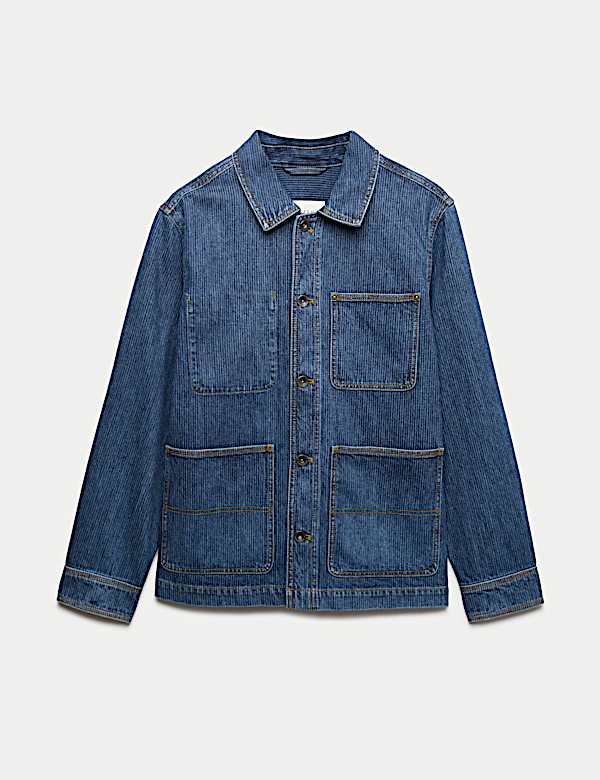 Denim 3 Pocket Chore Jacket - EE