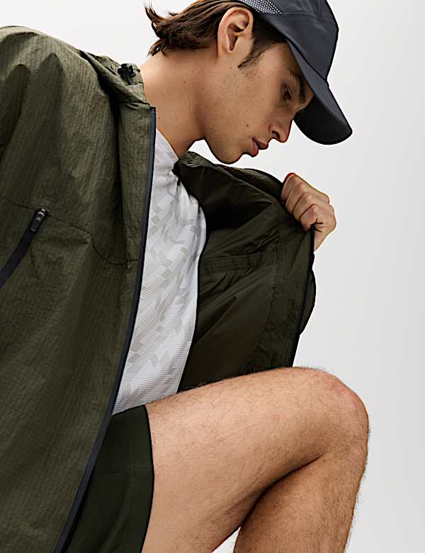 Hooded Sports Jacket with Stormwear&trade; - KG