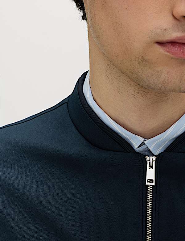 Zip-Up Bomber Jacket - GR