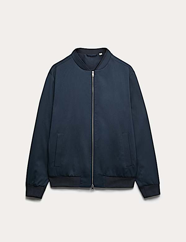 Zip-Up Bomber Jacket - GR