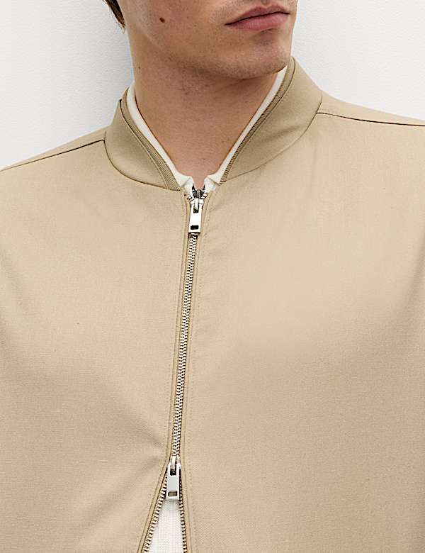 Zip-Up Bomber Jacket - UA