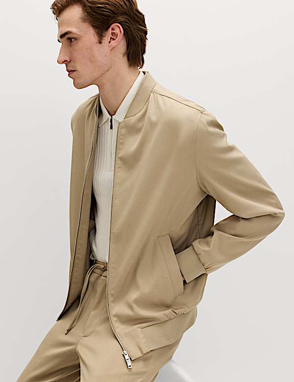 Zip-Up Bomber Jacket - UA