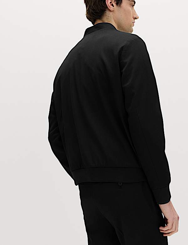 Zip-Up Bomber Jacket - AU