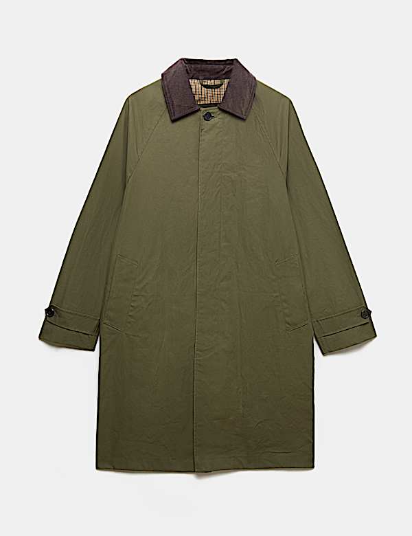 Pure Cotton Waterproof Wax Mac - AL