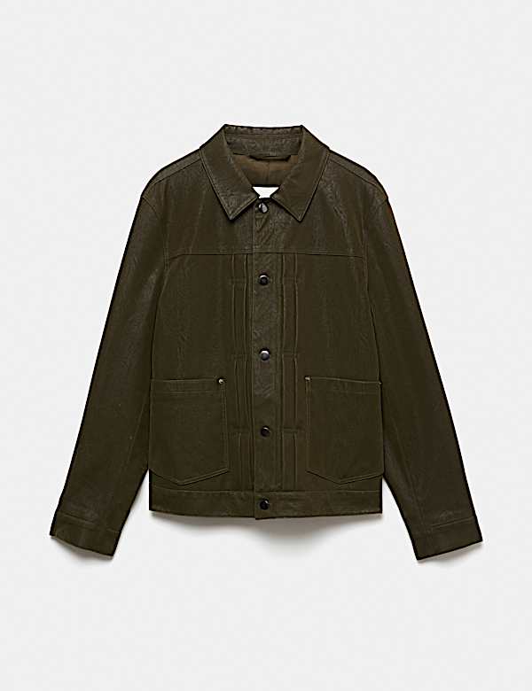 Faux Suede Utility Jacket - IT