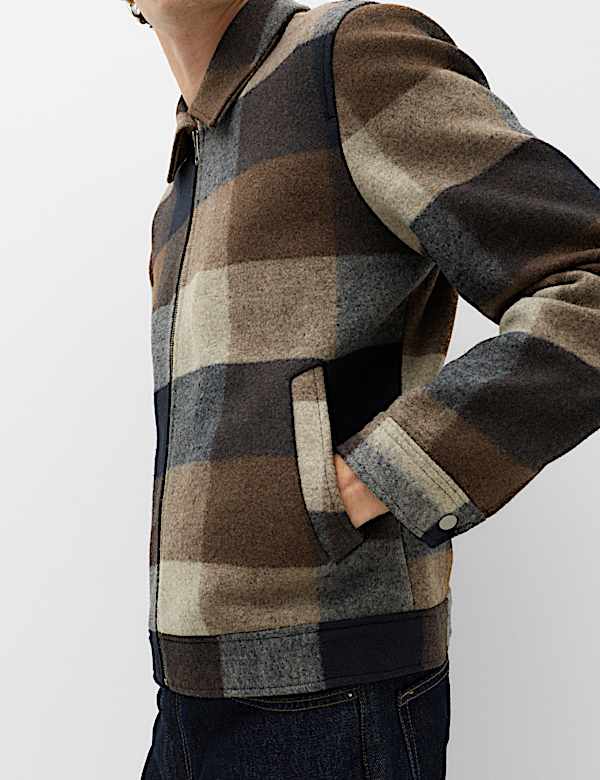 Checked Jacket - MX