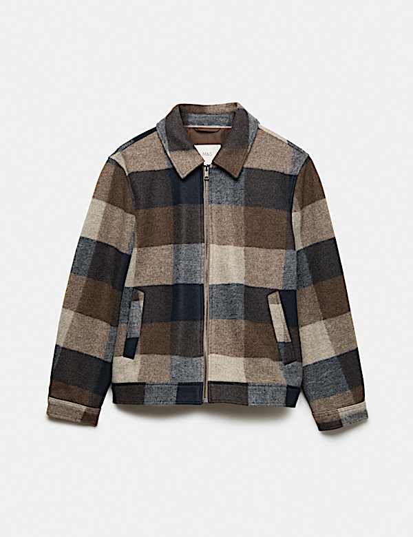 Checked Jacket - MX