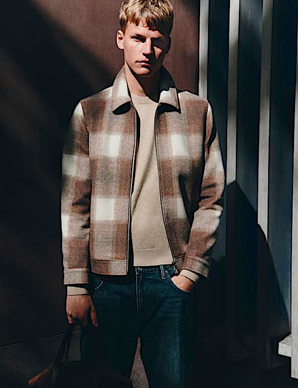 Checked Jacket