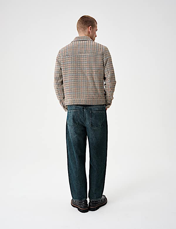 Wool Blend Textured Short Jacket - EE