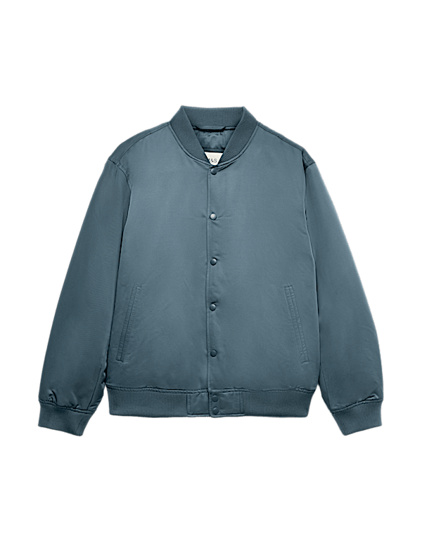 Satin Bomber Jacket