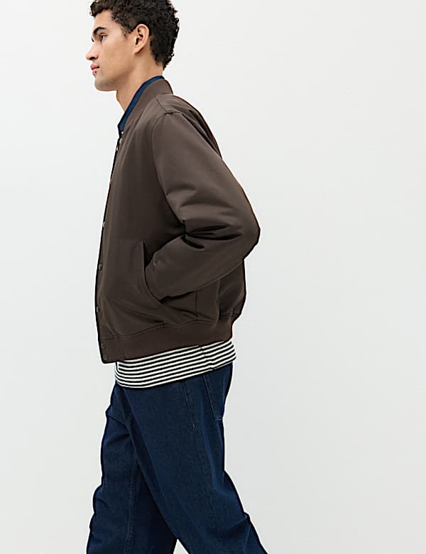 Satin Bomber Jacket - CA