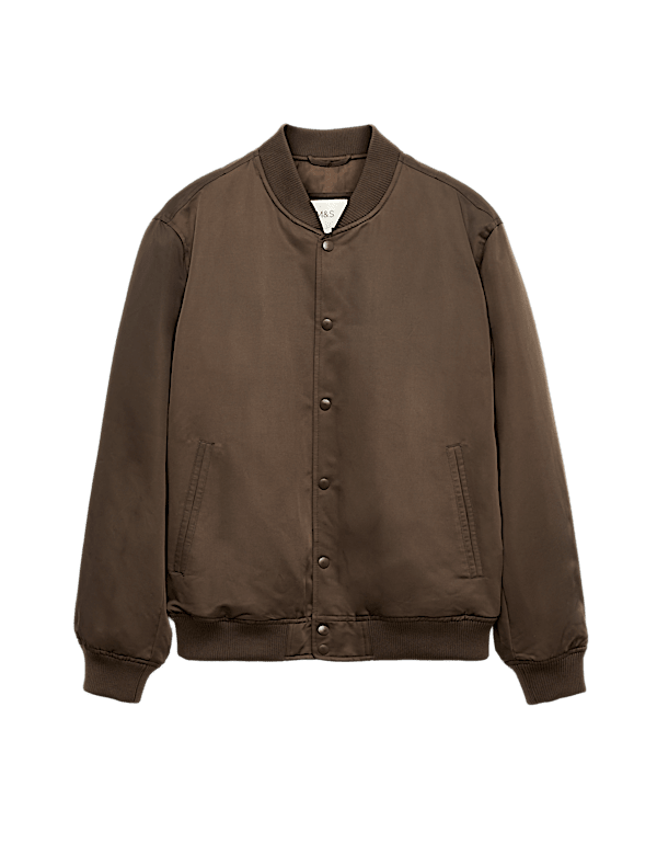 Satin Bomber Jacket