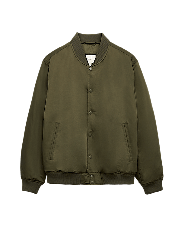 Satin Bomber Jacket