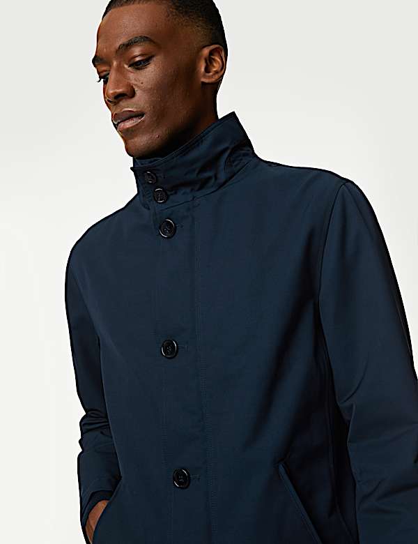 Funnel Neck Mac with Stormwear&trade; - CZ