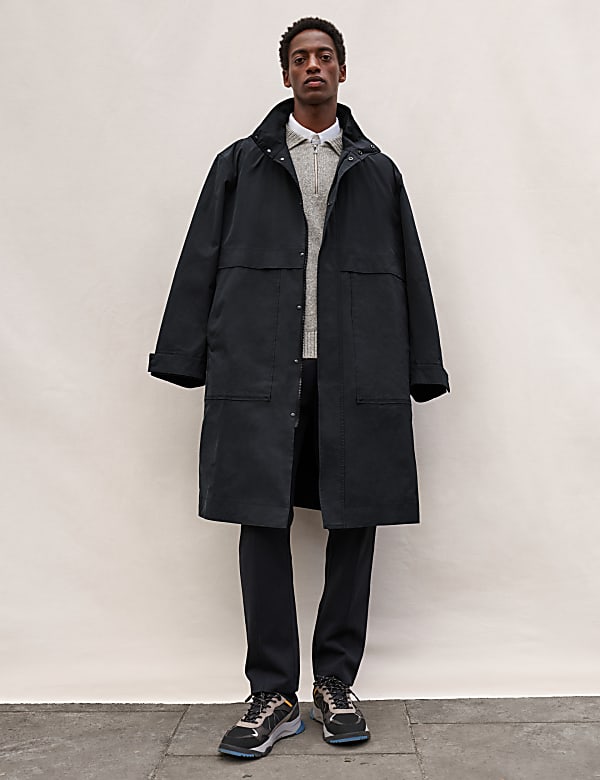 Hooded Raincoat with Stormwear