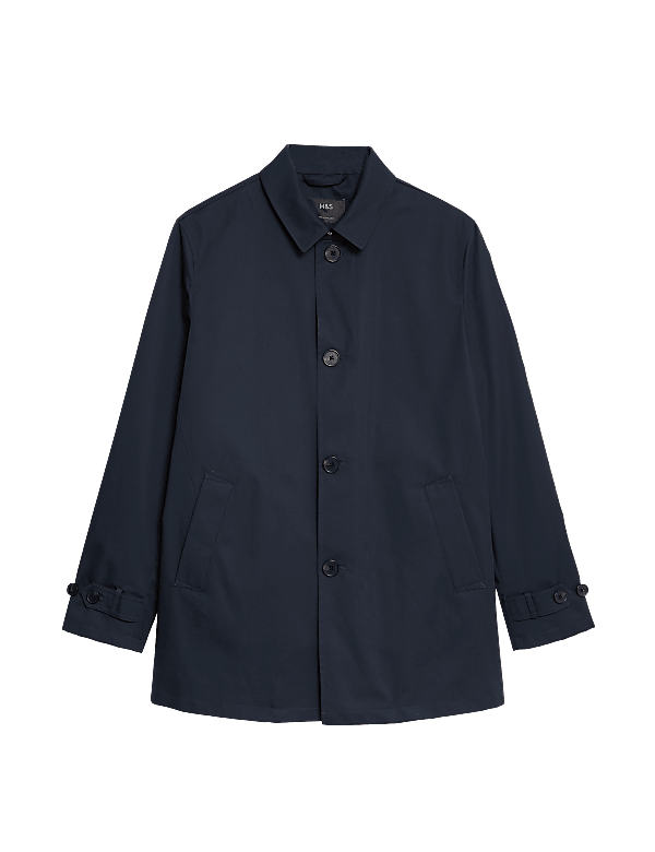 Cotton Blend Mac with Stormwear™