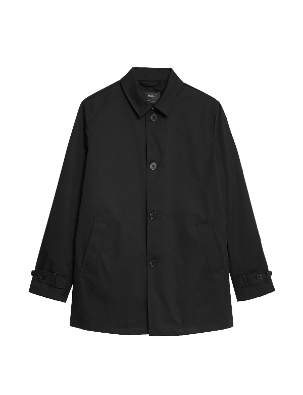 Cotton Blend Mac with Stormwear™