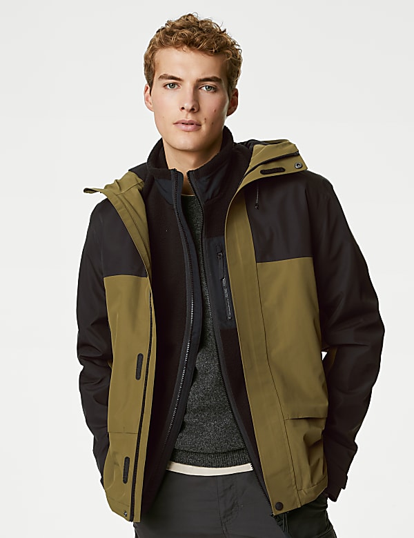 Marks and spencer hooded jackets cheap