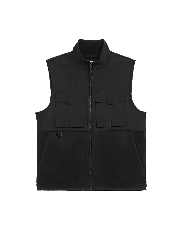 Pocketed Ripstop Fleece Gilet