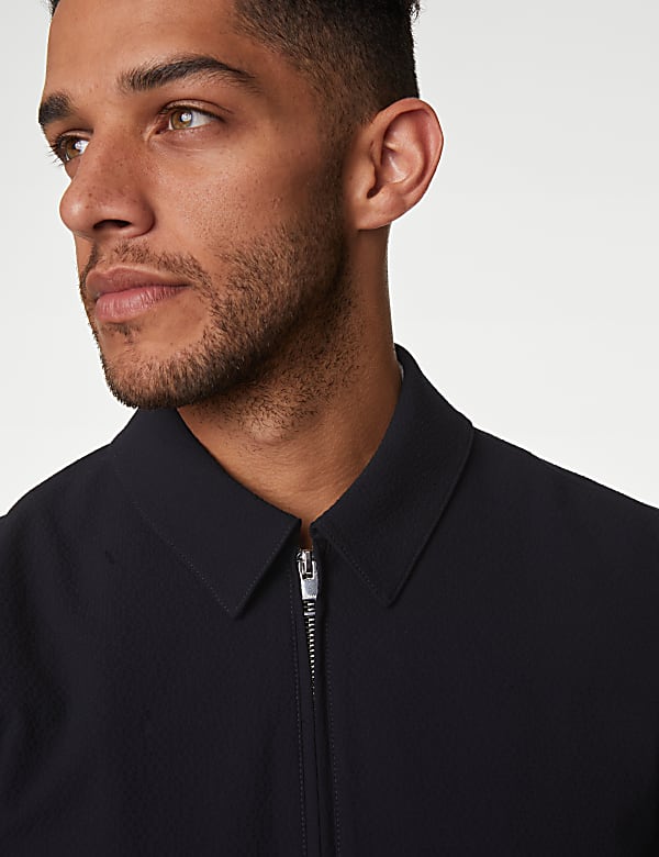 Textured Harrington