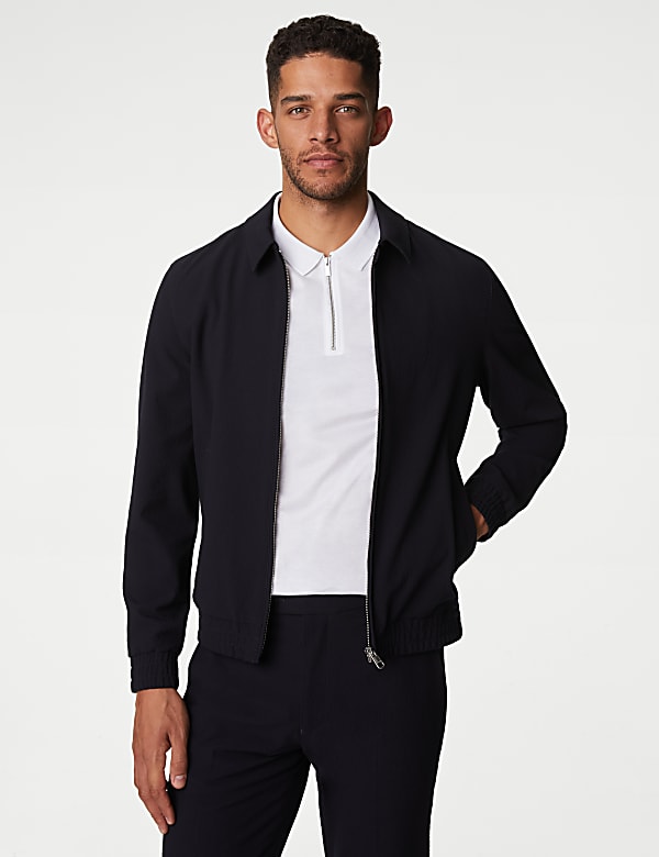 Textured Harrington