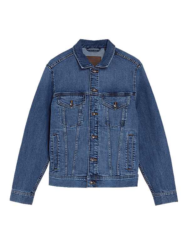 M&s denim jacket on sale