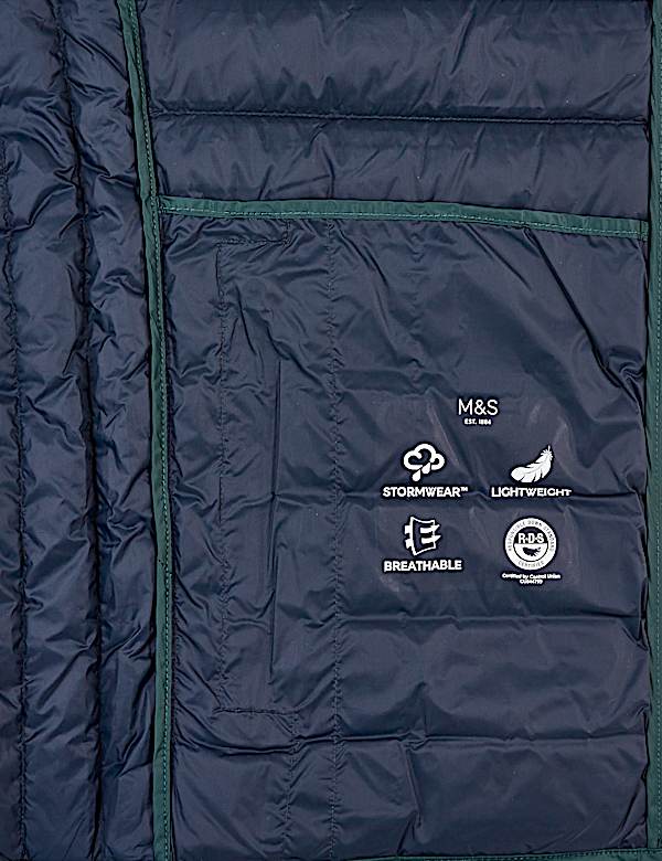 Feather & Down Padded Gilet Stormwear&trade;