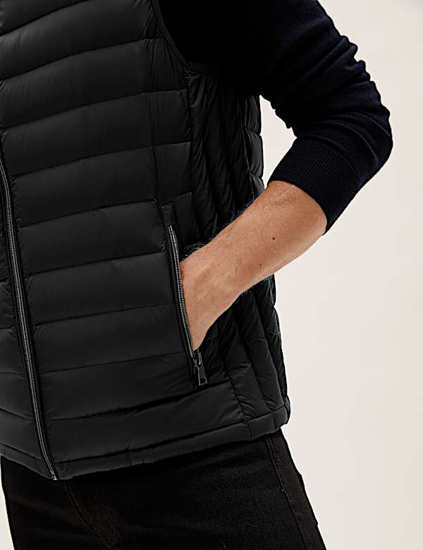 Feather & Down Padded Gilet Stormwear&trade;