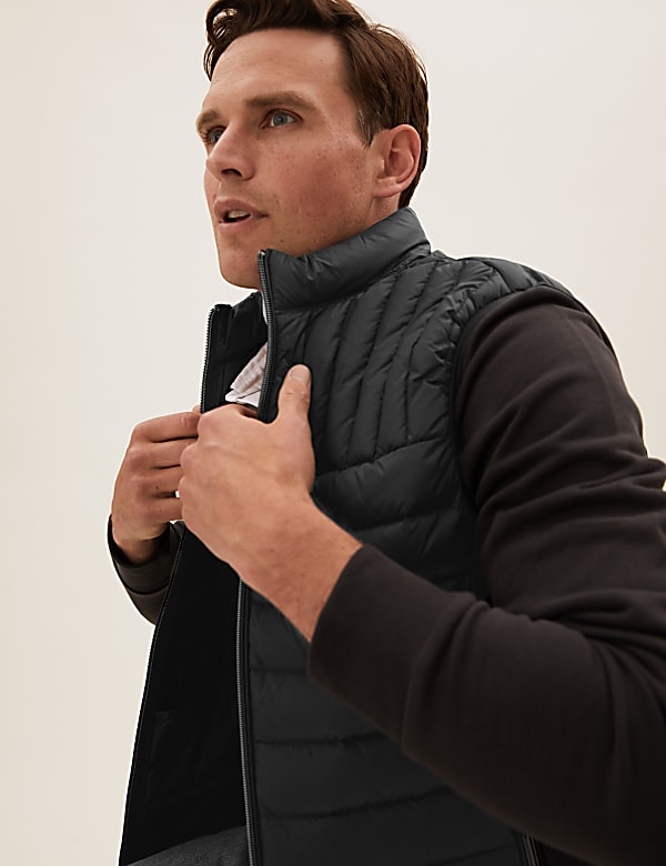 Feather and Down Gilet